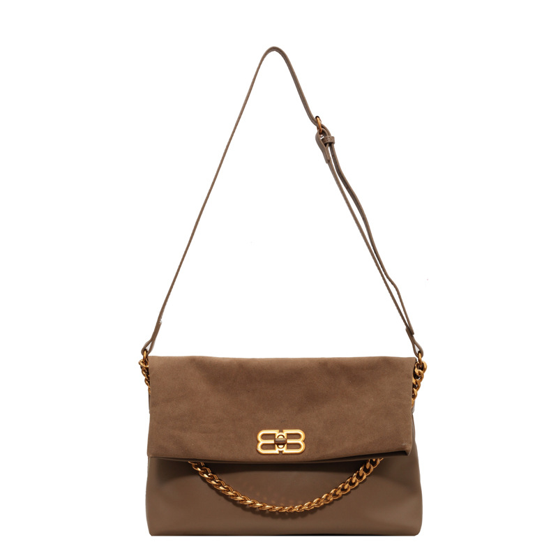 Free shipping designer bag Shoulder Bags single tote bag Crossbody bag metal buckle chain womens bag bowling