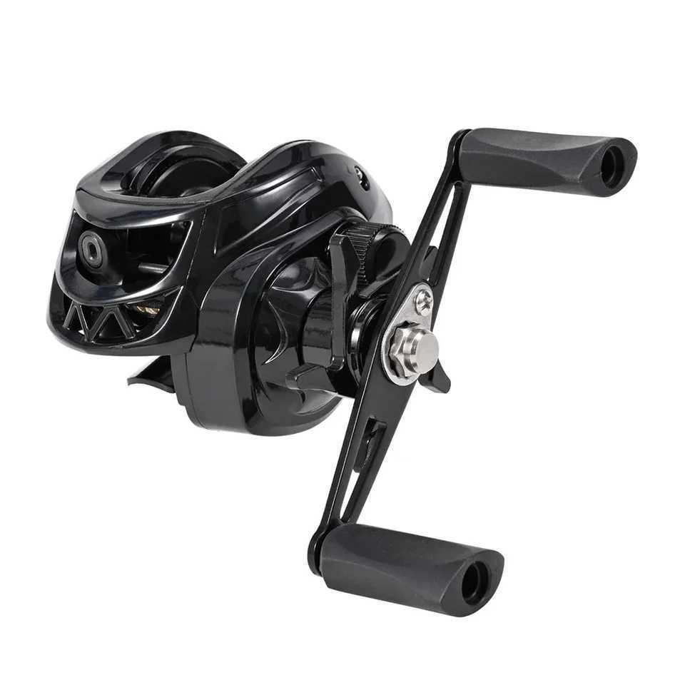 1pc Baitcasting Fishing Reel 7.2/1 Gear Ratio 12LB Max Drag For Saltwater Freshwater 126*100mm Fishing Tool PartsXJ241209