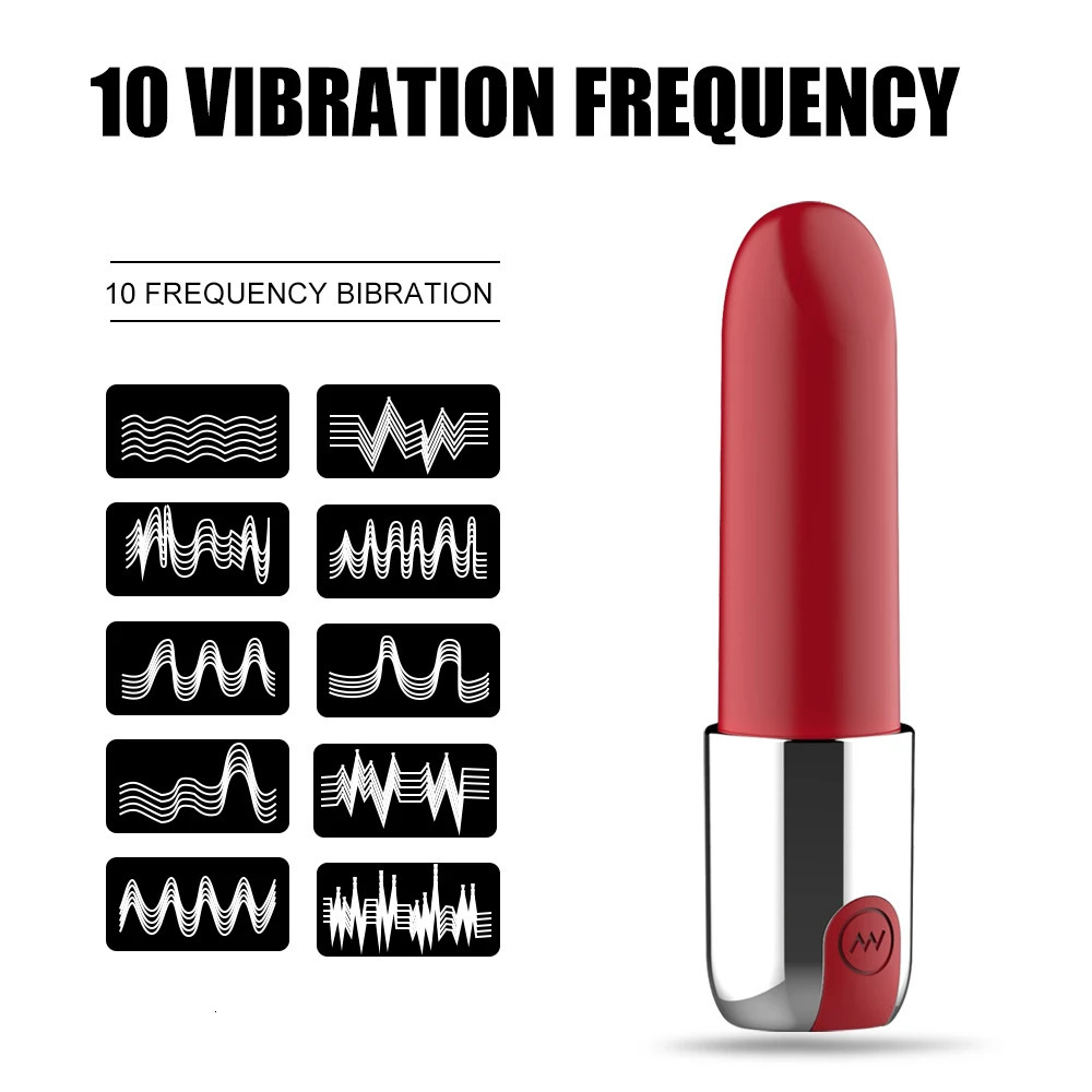 Adult Sex Toys Discreet Pocket Size Lipstick Bullet Vibrator Love Jump Eggs Clitoris Vibrator for Women 241209