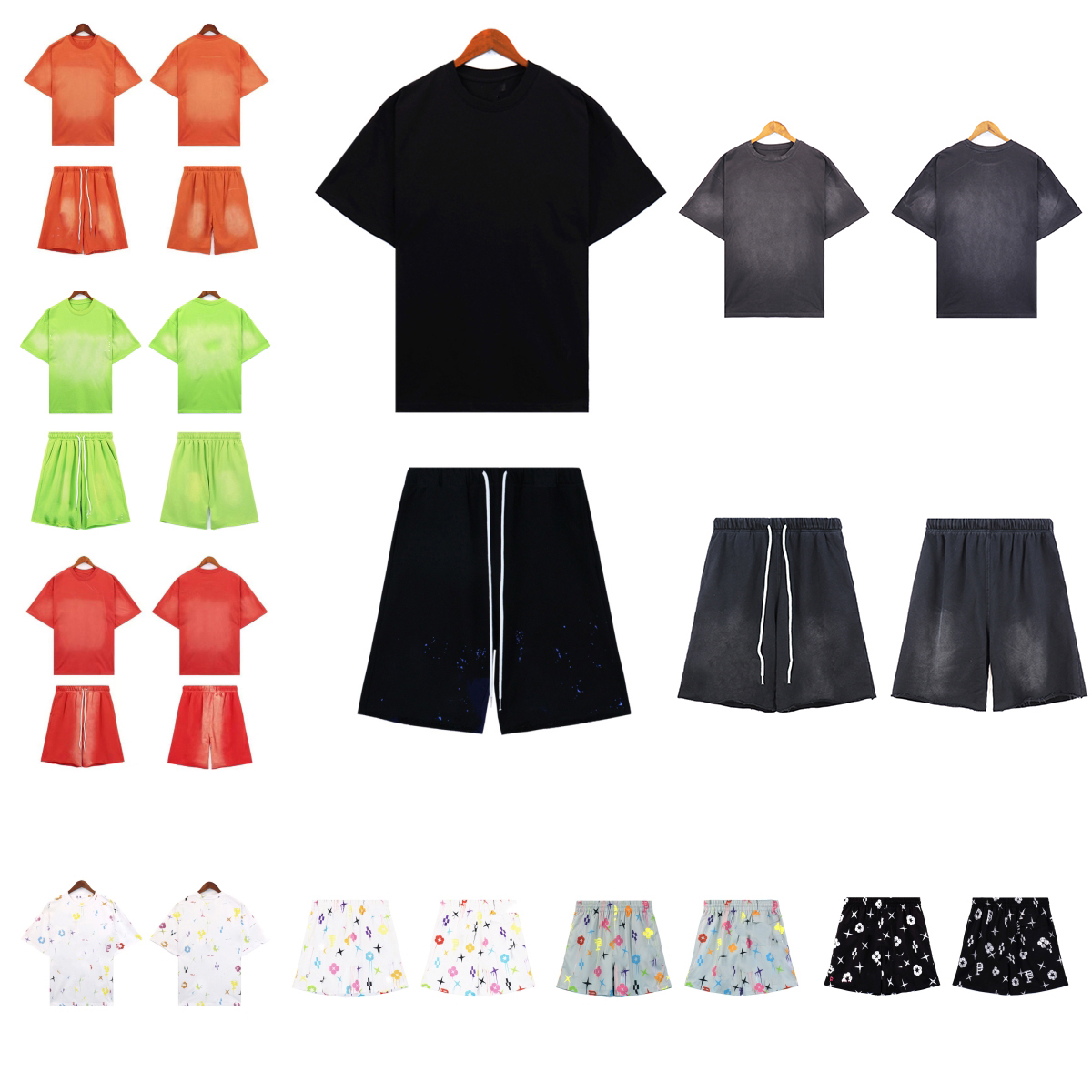 mens shorts Designer short swim shorts Summer fashion Casual women Classic Mesh Sports runnning Fitness Basketball Pants Breathable Beach Bottoms Wash fade