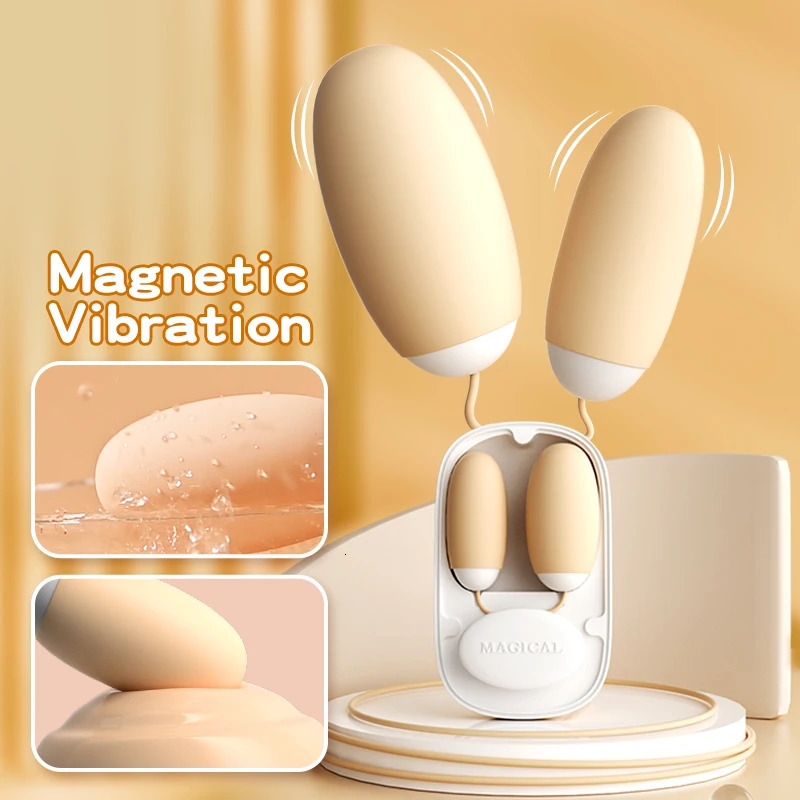 Magic Box Jumping Egg Female Masturbation App Wireless Remote Control Dual Vibrator Sucking Strong Vibration Sex Toys for Women 241209