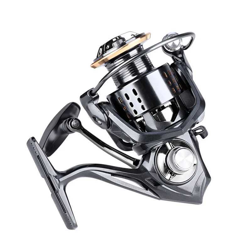 Fishing Reel DA 2000-7000 Series 3+1 BB Metal Spinning Wheel Max drag 15kg Outdoor Lure ThrowingXJ241209