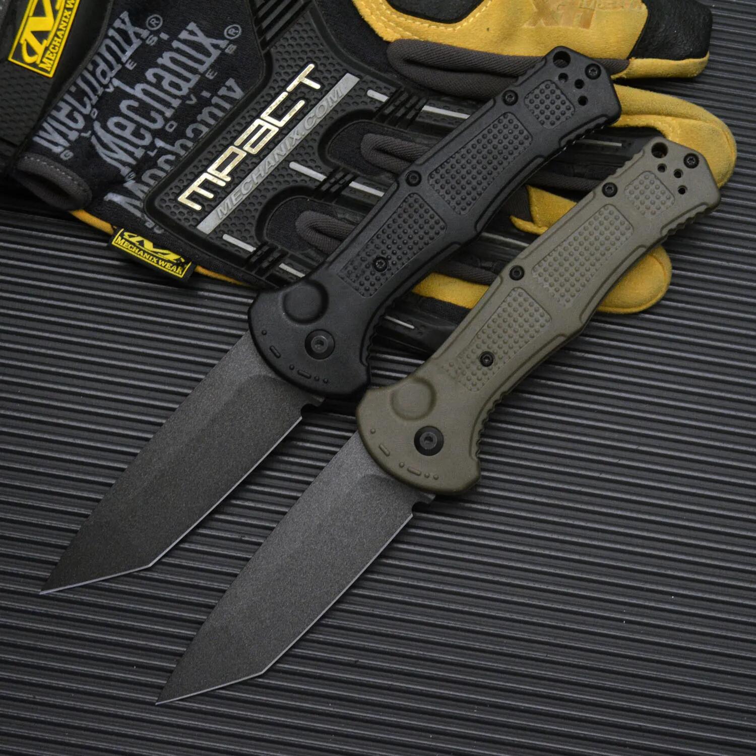 10Models Claymore Folding Knife 3.6 Cpm-D2 Blade, Grivory Handles