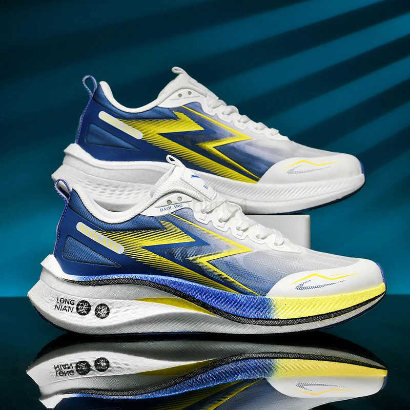 Supercritical Mens Running Shoes Wen Lightweight Cfy Jogging Sports Shoes Outdoor Sneakers Men Athletic Training Shoes M Z250318