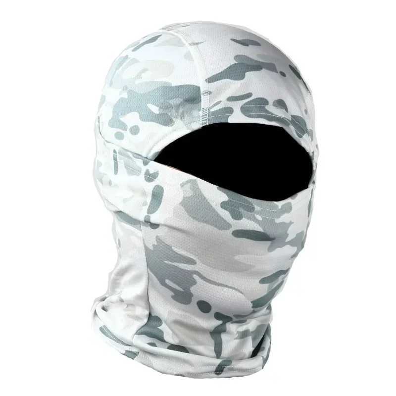 3pcsDouble-sided Mesh Breathable Hood Camouflage Tactical Mask Men Women Outdoor Sports Cycling Windproof Dustproof Face Mask ScarfXJ241209