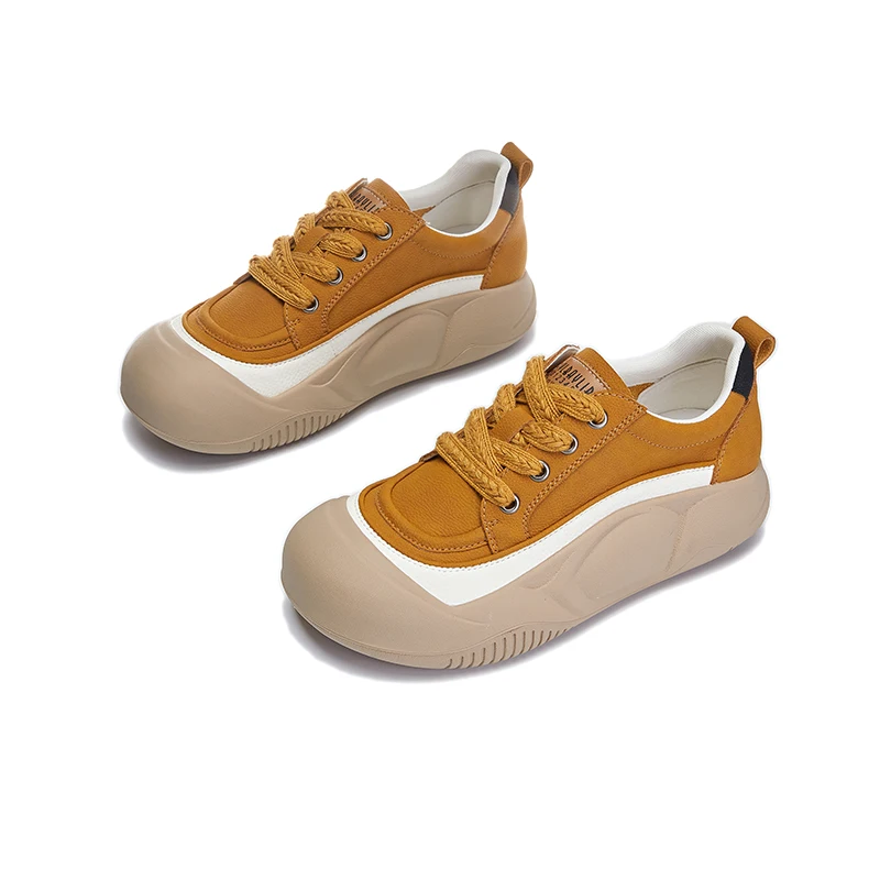 AIYUQI Women's Sneakers Autumn Retro Casual Women's Shoes Platform Comfortable Student Shoes for Women