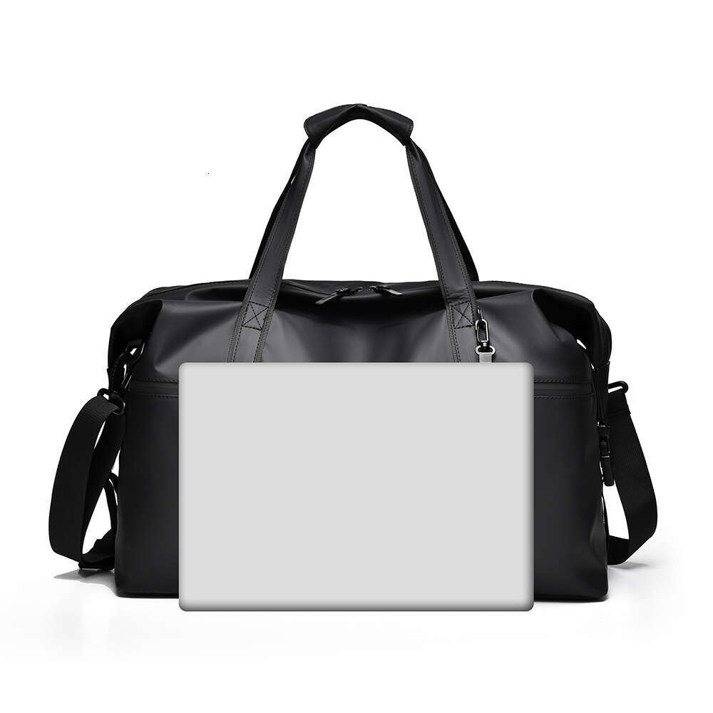 Travel men's business trip handbag, large capacity short distance travel sports luggage fitness bag, one shoulder crossbody bag