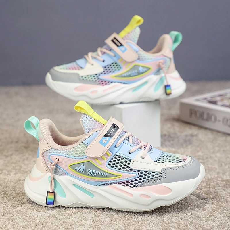 Summer girls casual shoes childrens shoes female princesss short and chubby sports shoes childrens cute 3 5 6 7 8 9 breathable lightweight sports shoe