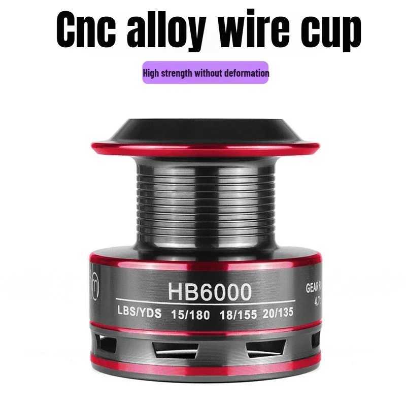 Spinning Reels 8KG-12KG Max Drag Carrete de pesca 5.2 1 Metal Hand Fishing Reel Coils Saltwater Reel for Fishing AccoriesXJ241209