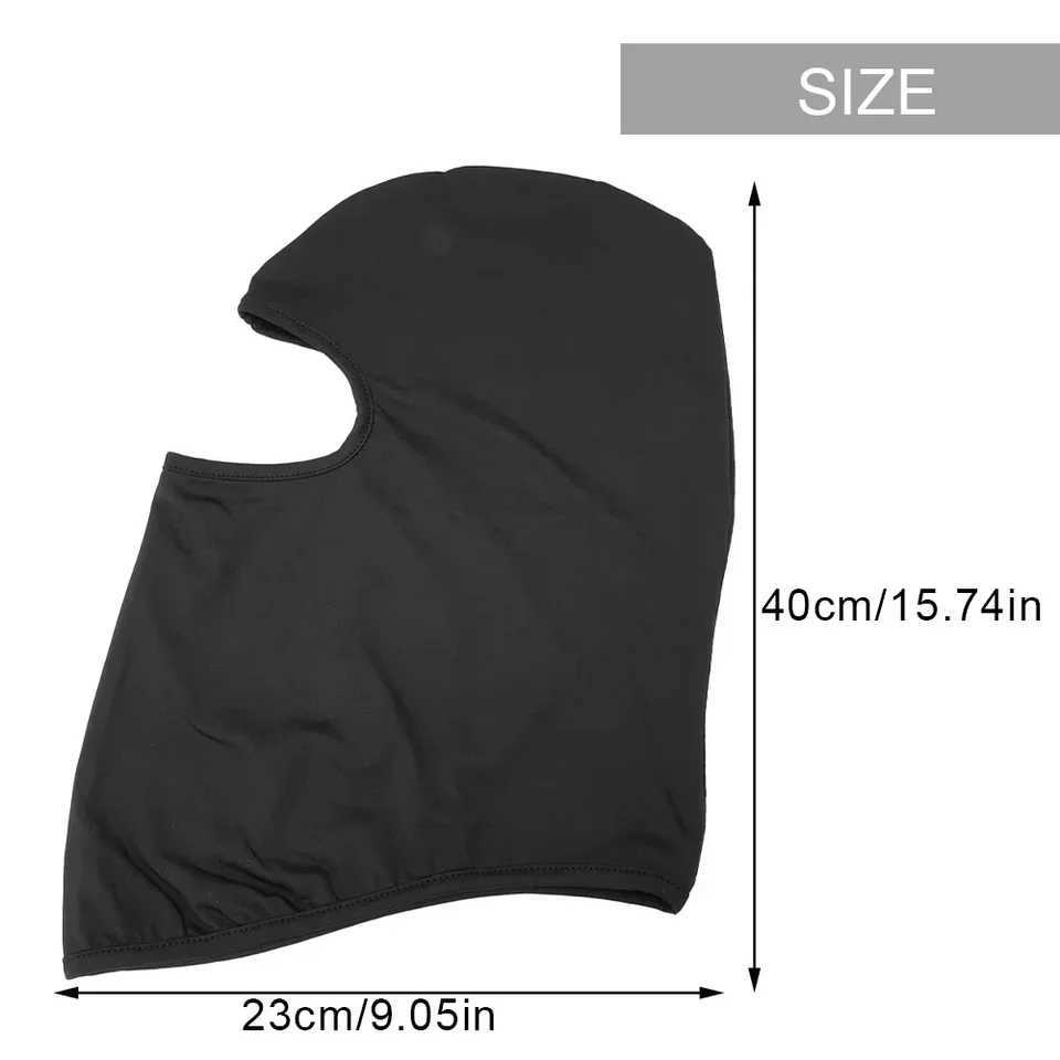 3pcs1x Balaclava Motorcycle Face Mask Helmet Bandana Hood Ski Neck Full Face Mask Windproof Dustproof Face-Shield Mens Biker MaskXJ241209