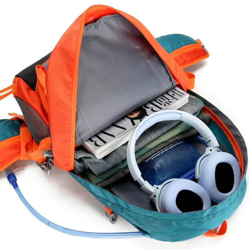 Outdoor Sports Short Distance Trip Backpack Mountaineering Duffel Bag Camping Travel Knapsack Climbing Hiking Hydration Rucksack 241209