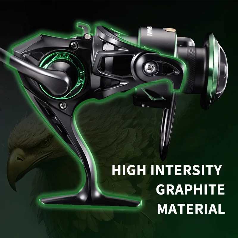 RF Spinning Reels Ultralight Metal 5.2 1 Gear Ratio 7+1BB Saltwater or Freshwater 18kg Max Drag Fishing reelsXJ241209