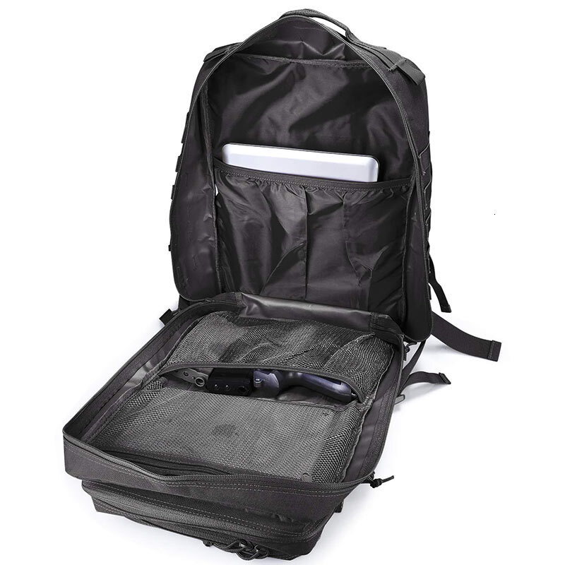 50L Tactical Backpack Men's Travel Large Capacity Rucksacks Men Waterproof Outdoor Sports Multi-Functional Bags