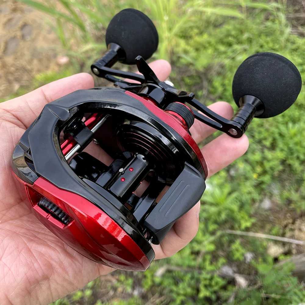 REEL 15 Kg Profional Fishing Reels Baitcast Reels Big Game Baitcasting Jigging Fishing 8+1 BB 6.4 1 Brake Sea BassXJ241209
