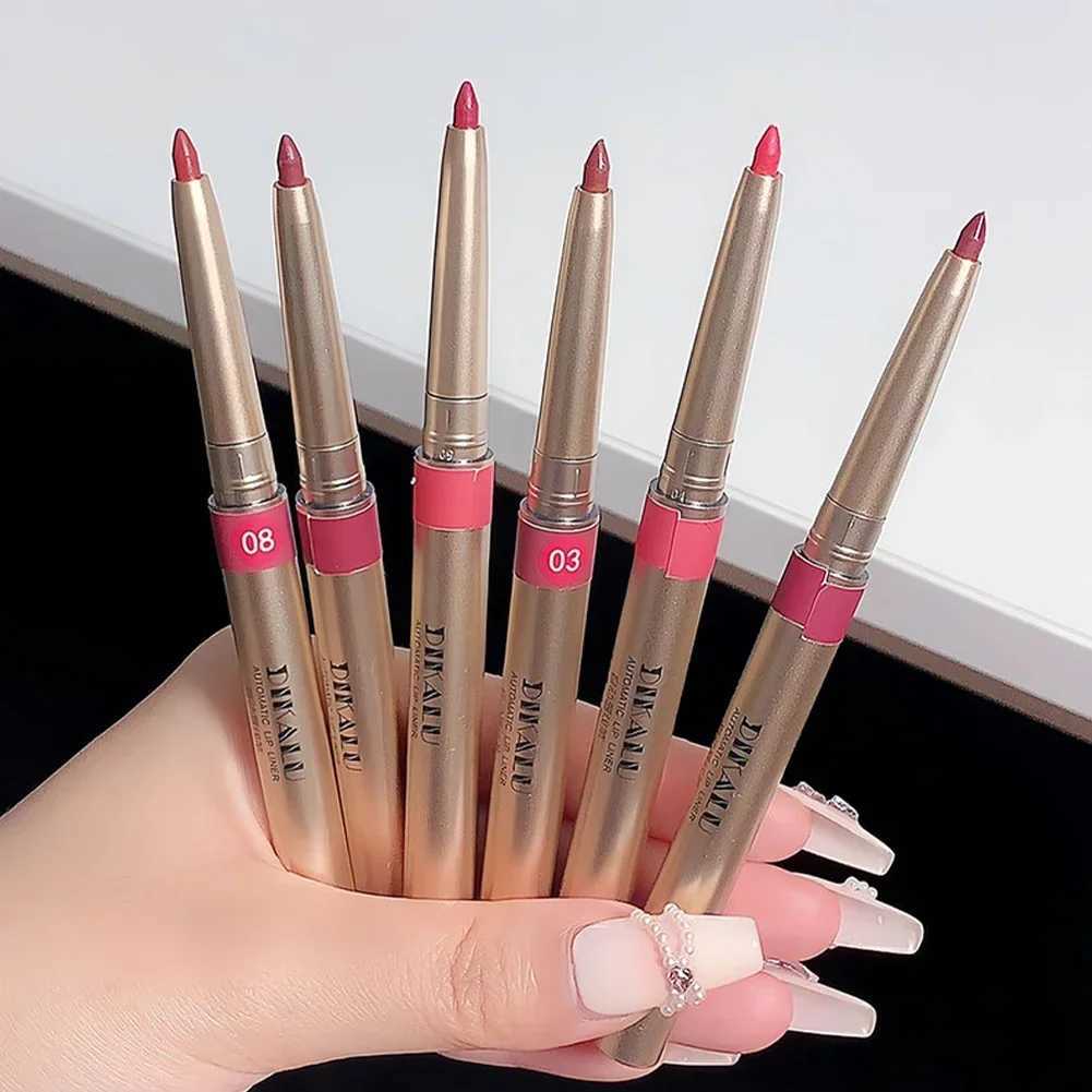 Waterproof Auto Lip Liner Pencil Long Lasting Smooth Application Mechanical Lip Liner Pencil Makeup for WomenXJ241209