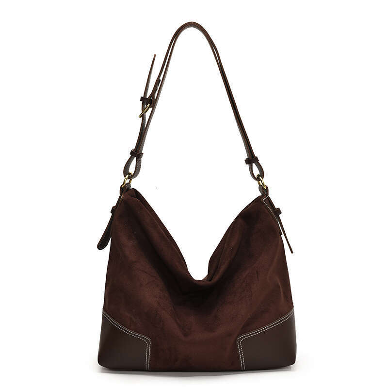 Tote Bags for Women PU Leather Suede Shoulder Bags Tote Purses Handbags Medium Top Handle Satchel Shoulder Bag Suede Handbag Travel Winter Fall