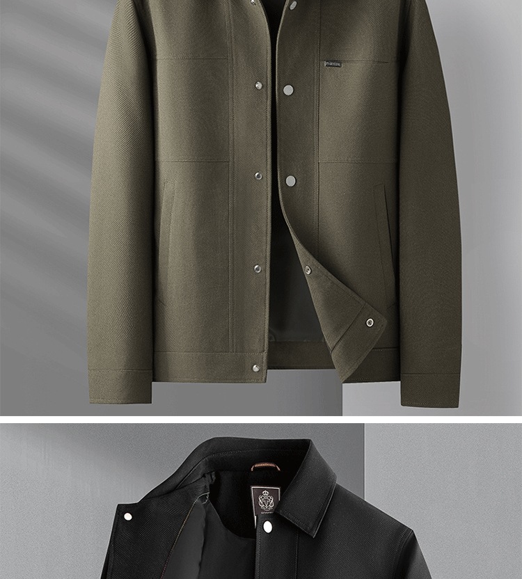 M81266 Sweatshirt Men's Fashion Brand Waffle Fake Two-piece 2024 Autumn New Long-sleeved T-shirt