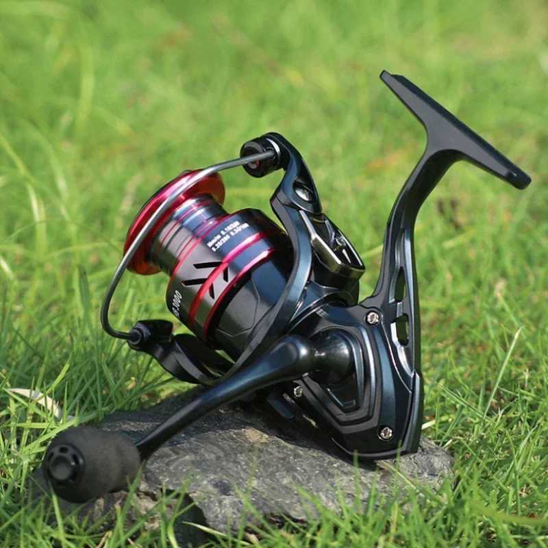 Spinning Reels 8KG-12KG Max Drag Carrete de pesca 5.2 1 Metal Hand Fishing Reel Coils Saltwater Reel for Fishing AccoriesXJ241209