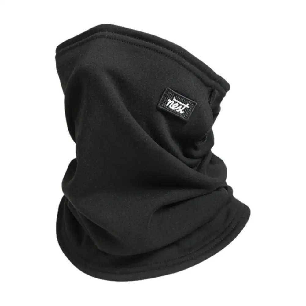 3pcsWinter Fleece Neck Warmer Half Face Mask Ski Fleece Neck Gaiter Windproof Cold Proof Neck Tube Scarf For Bike Hiking H0B2XJ241209