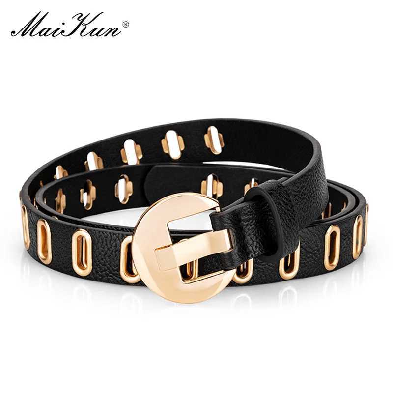 Maikun new Glengol with adjustable holes Glengol punk strap with alloy buckle PU leather strap X2412091