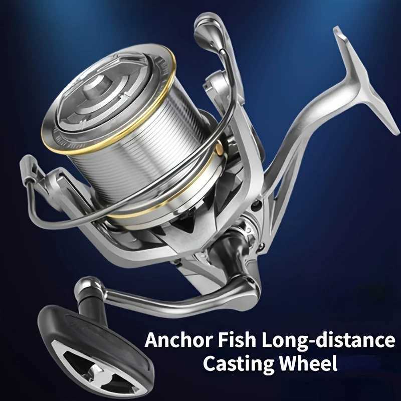 GLS Big Spinning Fishing Reel 8000 9000 10000 12000 14000 Reel Drag 20KG Powerful Reel Saltwater Fresh Water FishingXJ241209