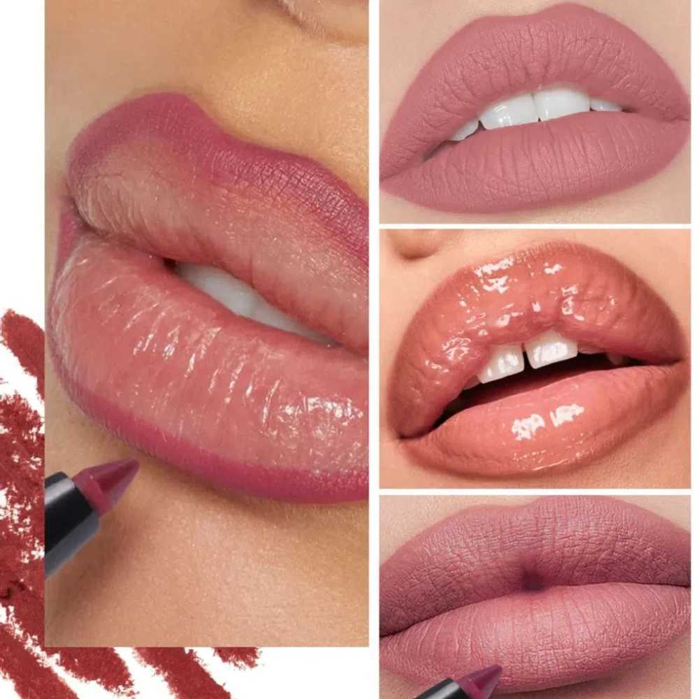 HANDAIYAN Matte 6 Colors Sexy Red Lip Liner Pen Lip Outline Contouring Waterproof Moisturising Lipstick Pencil Makeup CosmeticsXJ241209