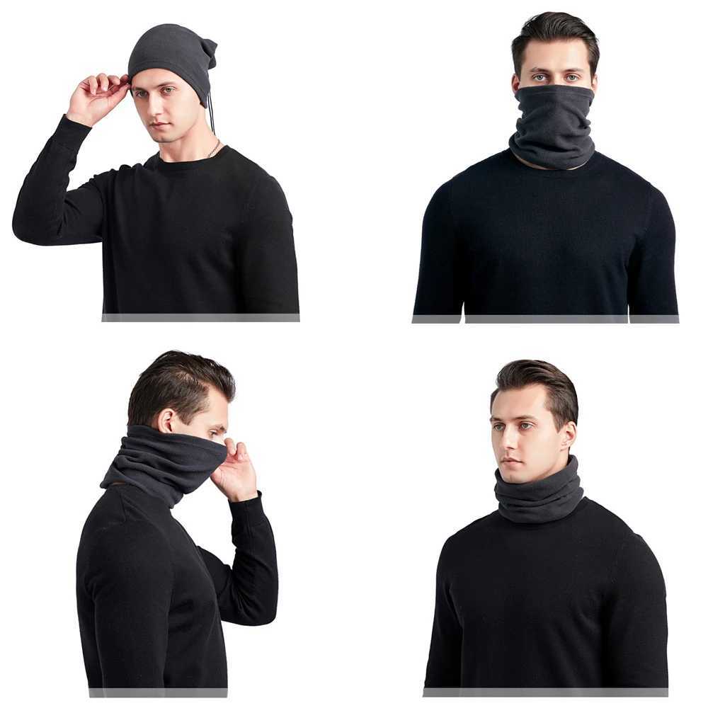 3pcsWinter Neck Warmer Gaiter Fleece Neck Cover Cotton Balaclava Windproof Face Cover Mask for Womefor Winter Outdoor Sport CyclingXJ241209