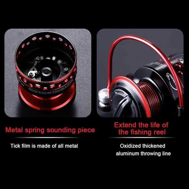 Sharky III Innovative Water Resistance Spinning Reel 13 Bearings 18KG Max Drag Power Fishing Reel For Bass Pike Fishing TackXJ241209