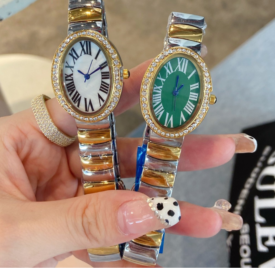 Luxury fashion women Baignoire watch woman watches stainless steel square working wristwatch top brand relogio feminino waterproof tank design lady clock #33