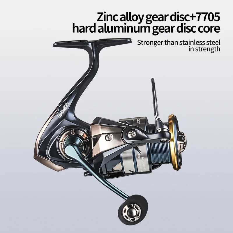 DKIO 2024 Fishing Reel 5.2 1 MAX Drag Power 18lbs Aluminum Spool Fish Alarm Spinning Reel for Saltwater FreshwaterXJ241209