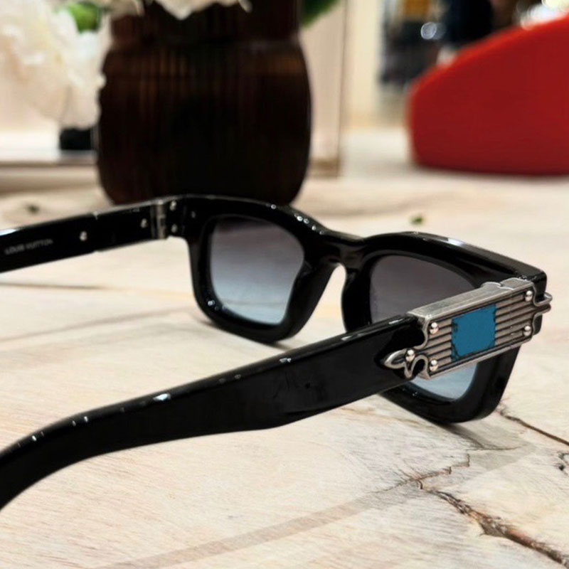 Luxury Men Women outdoor sports Arabesque Sunglasses Z2529U rectangular acetate frame gradient lens glasses designer street photography sunglasses
