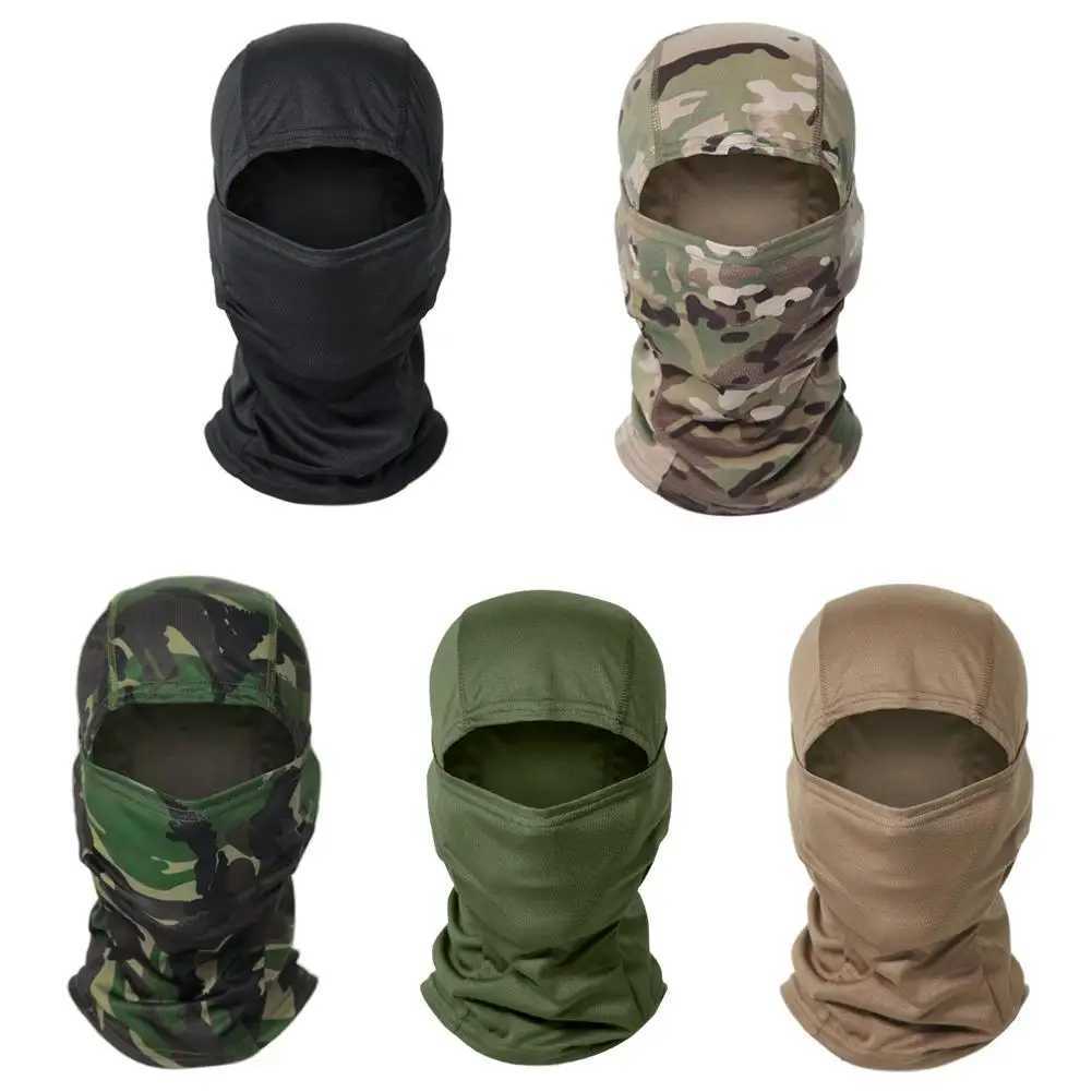 3pcsSummer Balaclava Mask For Men Cycling Cap Motorcycle Sun Protection Full Face Cover Fishing Hat Bicycle Bike Bandana Neck GaiterXJ241209