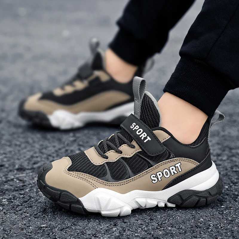 2024 childrens sports shoes 6 to 8 years old anti slip sports shoes 10 to 14 years old fashionable casual school shoes 7 years old spring X2503221