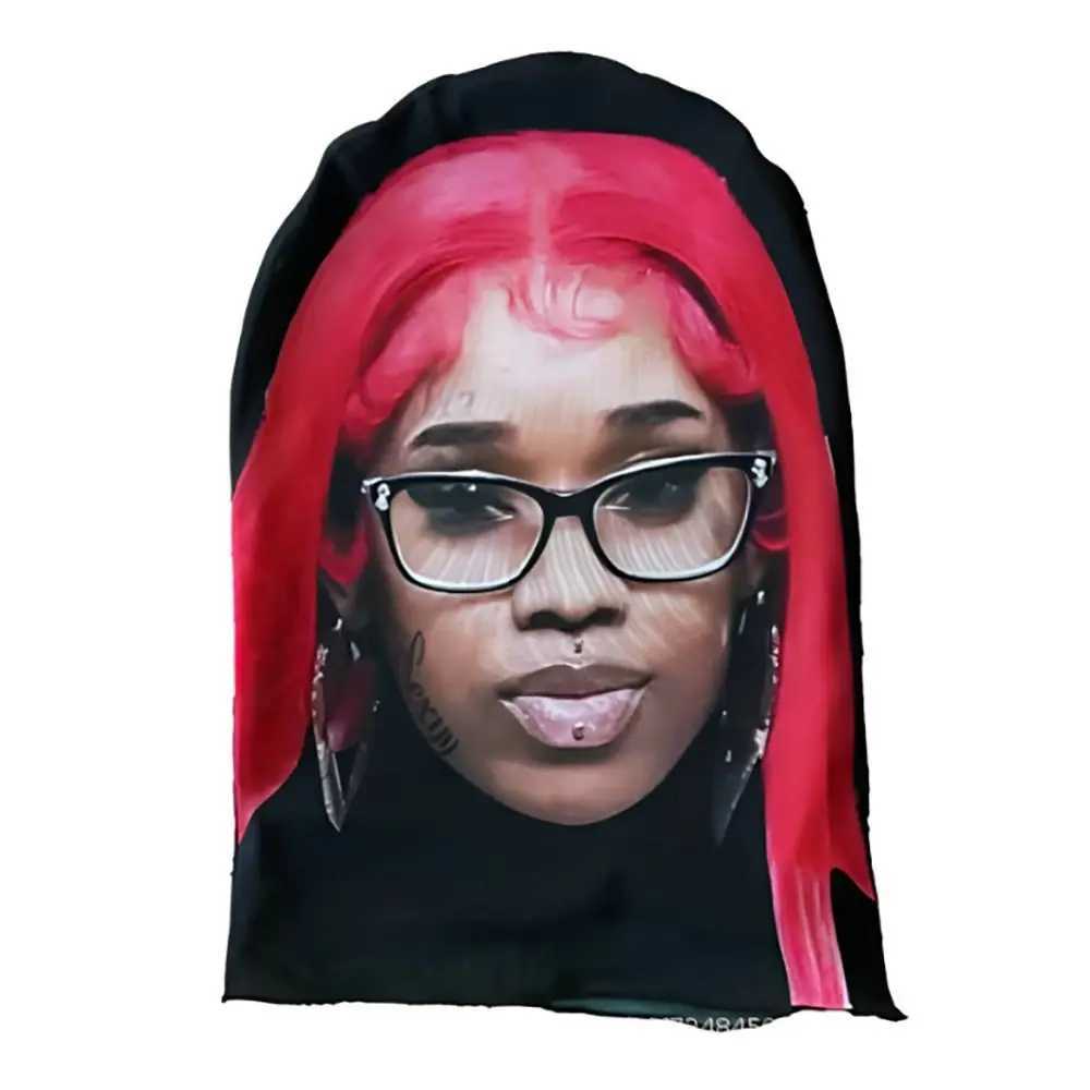 3pcsElastic Magic Face Mask Fashion Mesh Seamless Riding Scarf 3D Printed Funny HeadgearXJ241209