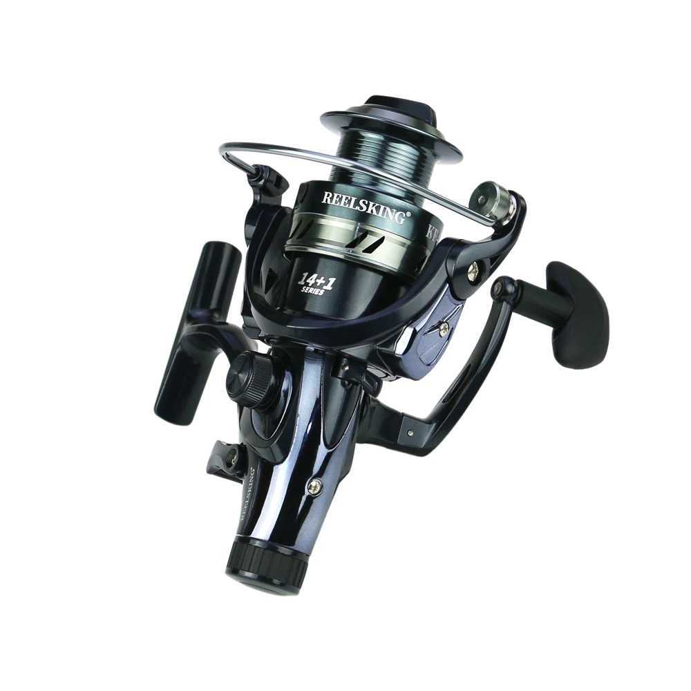 Max 8-25KG Drag 14+1 BB Carp Front Rear Doub Brake Spinning Fishing Reel Metal Spool fishing tools fishing reel saltwaterXJ241209