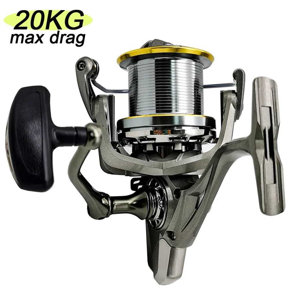 Long Shot Surf Fishing Reels 8000 9000 10000 12000 14000 Series 44lb Max Drag Jigging Spinning Reel Saltwater Big Trolling WheelXJ241209
