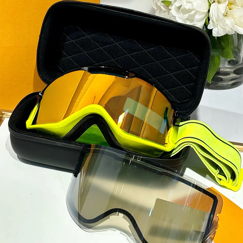 Designer Sunglasses Womens Mens Winter Outdoor Sports Ski Goggles Skiing Fashion Sun Glasses Protection UV400 Protect eyes