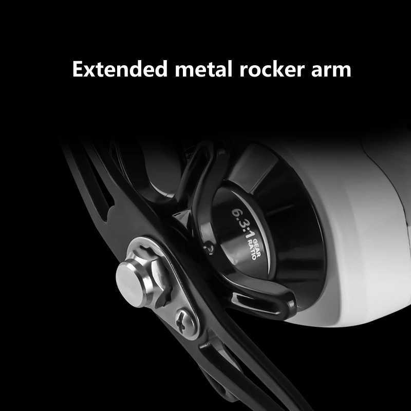 2024 NEW Right/ft Hand Fishing Reel 6.3 1 Saltwater Bass EVA Grip Baitcasting Reel fishing reel saltwater casting reelXJ241209