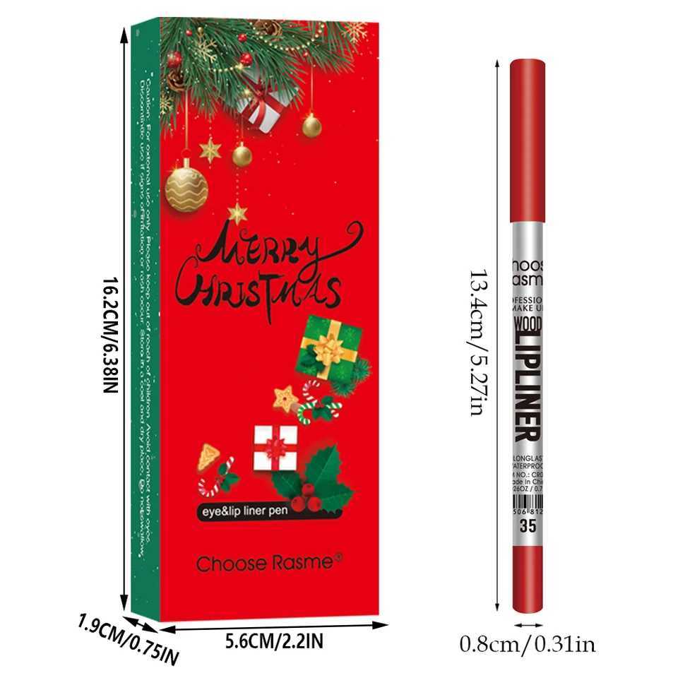 Lip Liners Pencil Long Lasting Lip Profiler Waterproof Contour Women Matte Lip Line Pen Daily Outdoor New Beauty Christmas GiftXJ241209