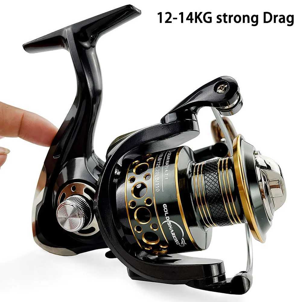 Spinning Fishing Reel Gear Ratio 5.2 1/4.7 1 13bb Bearing Long Casting Stainss Steel Bk2000-7000 Fishing ReelXJ241209