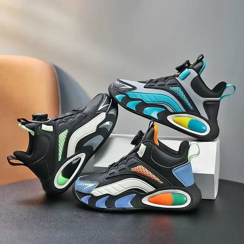 Childrens Tennis Girls Childrens Casual Shoes Fashionable Breathable Mesh Sports Shoes 5-10y Lightweight Sole School Apartment RHK111 X241209