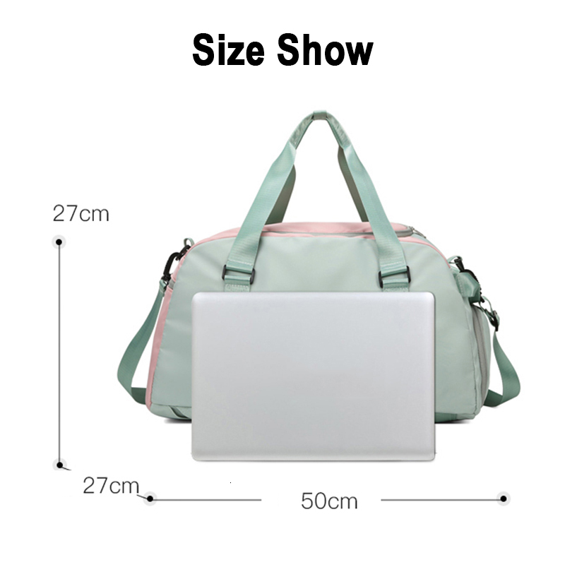 Multi Functional Backpack Fashion Shoulder Sports Fiess Lage Dry Wet Separation Men's And Women's Travel Gym Yoga Bag