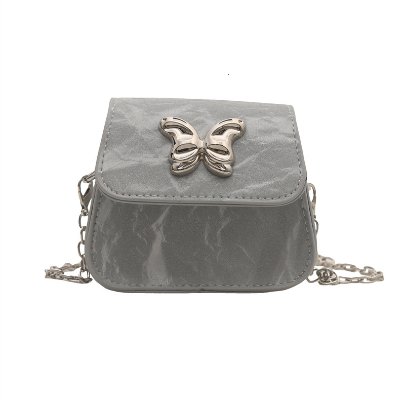 Mini Butterfly Shoulder 2025S Designer New Fashion Texture Women Chain Crossbody Bag Small Fresh Zero Wallet