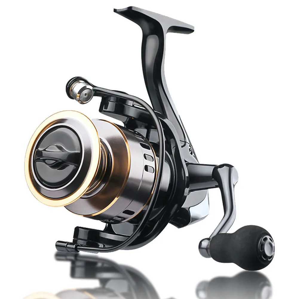 He500-7000 Full Metal Fishing Reel Powerful Ultra-smooth Long Casting Spinning Fishing Reel Fishing Gear Drop ship WhosaXJ241209