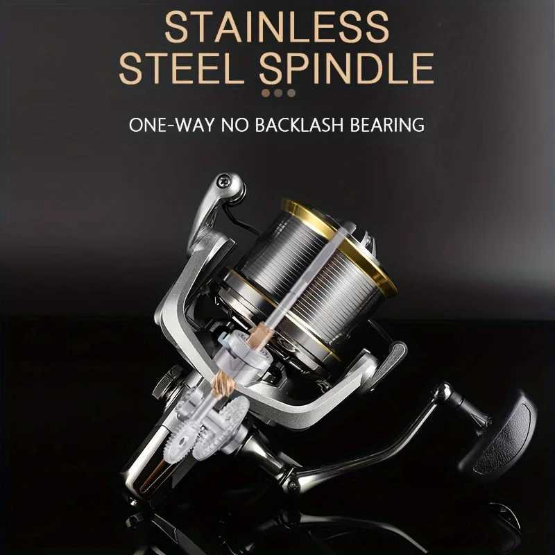 GLS Big Spinning Fishing Reel 8000 9000 10000 12000 14000 Reel Drag 20KG Powerful Reel Saltwater Fresh Water FishingXJ241209