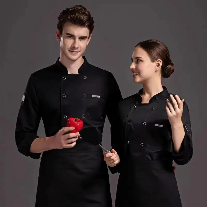 Restaurant Cafeteri Back Kitchen Breathable Mesh Chef Work Uniform for Men and Women Short Sleeved Summer el 241209