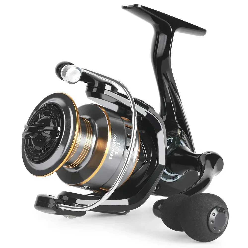 Profional Ultra Light 1000~7000 5.2 1 Gear Ratio26LB Max Drag CNC Metal Spool Spinning Fishing Reel For Freshwater SaltwaterXJ241209