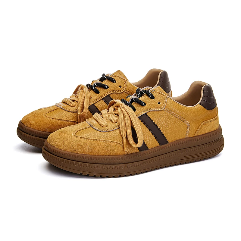 Women's German Training Shoes Non-slip Flat Sneakers Shoes Women's Color Matching Comfortable Student Shoes for Female