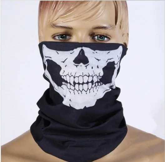 3pcsFashion Face Cover Men Balaclava Ski Mask Windproof Cycling Caps Motorcycle Bicycle Helmet Hood Bandana ScarfXJ241209