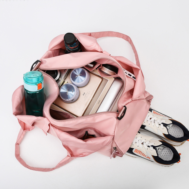 Free Shipping Large Capacity Travel 2024 New Fashion Foldable Dry Wet Separation Lage Storage Handheld Fiess Bag Designer Bag Luxury Bag Tote Bag